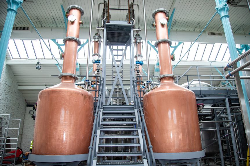 Penderyn Whiskey distillery in Swansea