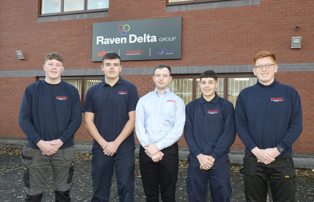 Raven Delta Group sparks future success with a new wave of apprentices